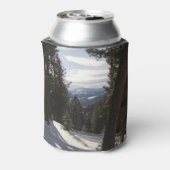 Madisongebergte in de winter in Montana Blikjeskoeler (Blikje Achterkant)