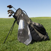 Madisongebergte in de winter in Montana Golfhanddoek (Groen)