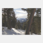 Madisongebergte in de winter in Montana Inpakpapier Vel (Voorkant)