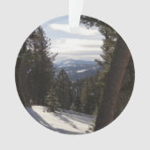 Madisongebergte in de winter in Montana Ornament (voorkant)