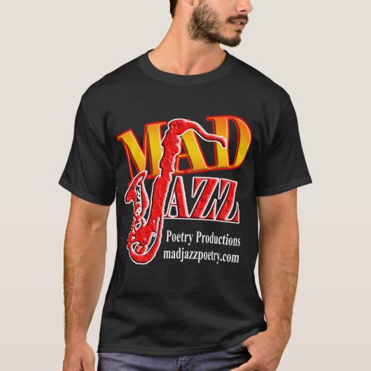 MADJazzPoetry-ontwerp T-shirt (Voorkant)