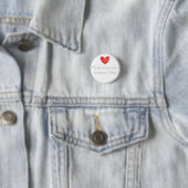 Madly in de liefde ronde button 3,2 cm (In situ)