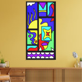 Madman  canvas afdruk (Insitu (Woonkamer))