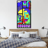 Madman  canvas afdruk (Insitu (Slaapkamer))