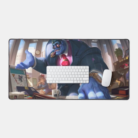 Madman gaming bureau mat | Gym Lovers Deskmat (Keyboard & Muis)