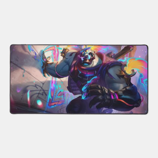 Madman gaming bureau mat | Gym Lovers Deskmat (Voorkant)