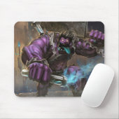 Madman Gaming Mousepad | Kunst met Power Lifter-th Muismat (Met muis)