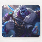 Madman Gaming Mousepad | Kunst met Power Lifter-th Muismat (Voorkant)