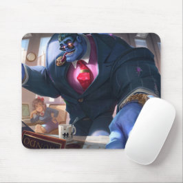Madman Gaming Mousepad | Kunst met Power Lifter-th Muismat