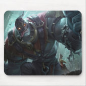 Madman Gaming Mousepad | Kunst met Power Lifter-th Muismat (Voorkant)