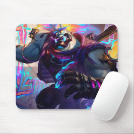 Madman Gaming Mousepad | Kunst met Power Lifter-th Muismat