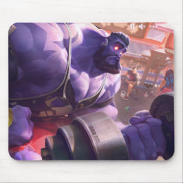 Madman Gaming Mousepad | Kunst met Power Lifter-th Muismat