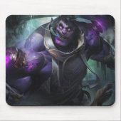 Madman Gaming Mousepad | Kunst met Power Lifter-th Muismat (Voorkant)