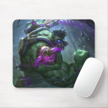 Madman Gaming Mousepad | Kunst met Power Lifter-th