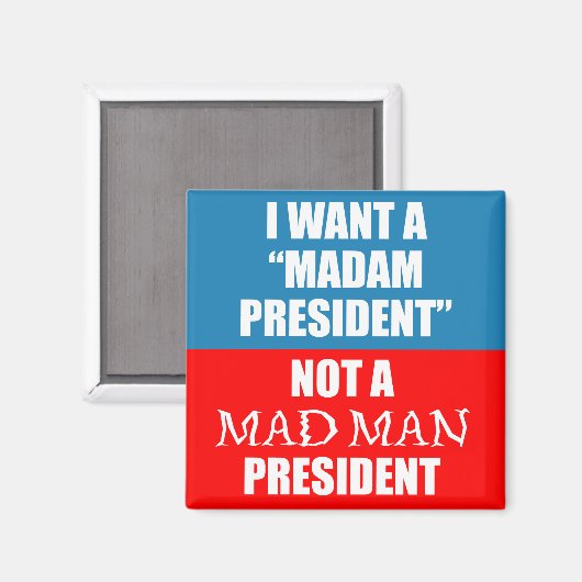 Madman magneet (Voorkant / Achterkant)