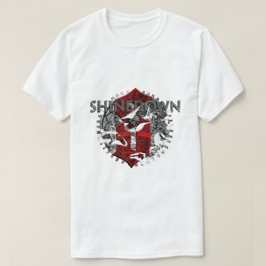 Madness Clockwork van Shinedown T-shirt (Design voorkant)