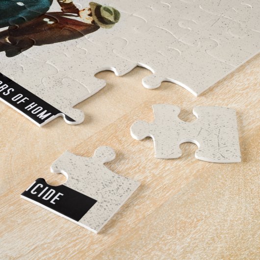 Madness Retro Puzzle Legpuzzel (Zijkant)