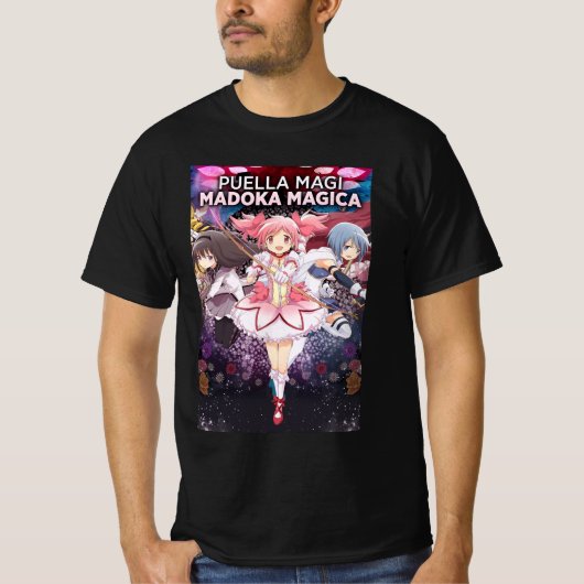 Madoka Kaname poster T-shirt (Voorkant)
