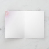 Madona met Rozen Feestdagen Kaart (Binnen)