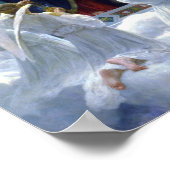 Madona Queen of Angels Bouguereau Regina Angelorum Poster (Hoek)