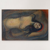 Madonna 1894-1895– Edvard Munch Expressionistische Legpuzzel (Horizontaal)