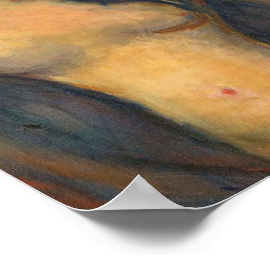 Madonna 1894, ingediend door Edvard Munch Poster (Hoek)