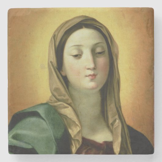 Madonna 2 stenen onderzetter (Voorkant)