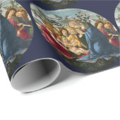 Madonna aanbidding van het kind met 5 engelen Bott Cadeaupapier (Rol Hoek)