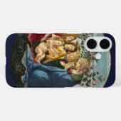 Madonna aanbidding van het kind met 5 engelen Bott Case-Mate iPhone Case (Achterkant (horizontaal))