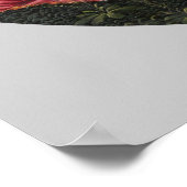 Madonna aanbidding van het kind met 5 engelen Bott Poster (Hoek)