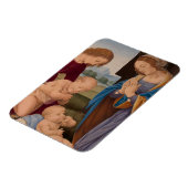 Madonna Adoring the Child with the Baby Saint Magneet (Linkerzijde)