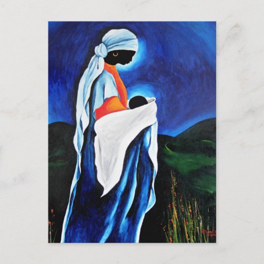 Madonna and child - Beloved Son 2008 Briefkaart (Voorkant)