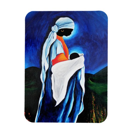Madonna and child - Beloved Son 2008 Magneet (Verticaal)