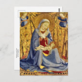 Madonna and Child by Fra Angelico Briefkaart (Voorkant / Achterkant)