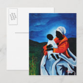 Madonna and child - First words 2008 Briefkaart (Voorkant / Achterkant)