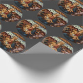 Madonna and Child with Eight Angels by Botticelli Cadeaupapier (Hoek)