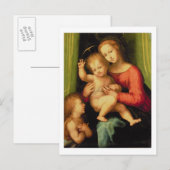 Madonna and Child with St. John Briefkaart (Voorkant / Achterkant)