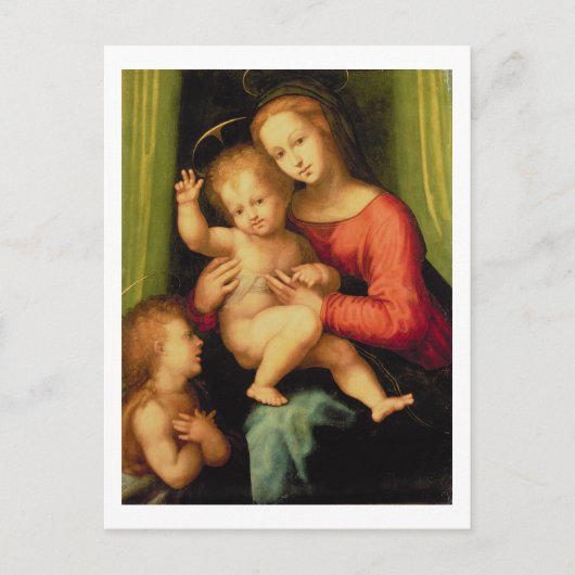 Madonna and Child with St. John Briefkaart (Voorkant)