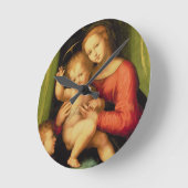 Madonna and Child with St. John Ronde Klok (Hoek)