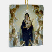 Madonna + Angels, Bouguereau Keramisch Ornament (Rechts)