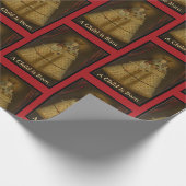 Madonna & Baby Jesus Kerst Cadeaupapier (Hoek)