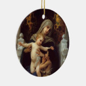 Madonna, Bouguereau Keramisch Ornament (Rechts)