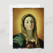 Madonna Briefkaart (Voorkant / Achterkant)