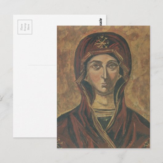 Madonna Briefkaart (Voorkant / Achterkant)