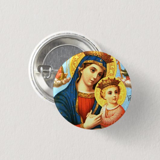 Madonna Button (Voorkant /achterkant)