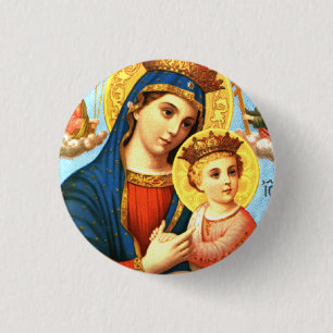 Madonna Button