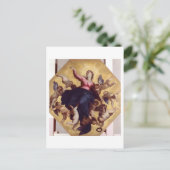 Madonna Carried door Angels (plafondfresco) Briefkaart (Staand voorkant)