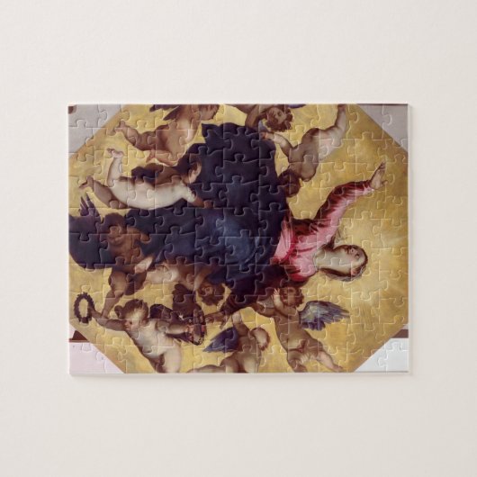 Madonna Carried door Angels (plafondfresco) Legpuzzel (Horizontaal)