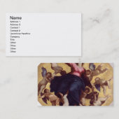 Madonna Carried door Angels (plafondfresco) Visitekaartje (Voorkant / Achterkant)