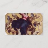 Madonna Carried door Angels (plafondfresco) Visitekaartje (Achterkant)